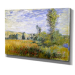 " Landscape At Vetheuil " by Vincent Van Gogh - Image 2