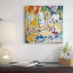 " Landscape Near Collioure (Study For Le Bonheur De Vivre), 1905 " by Henri Matisse