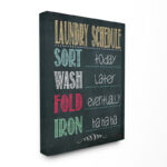 " Laundry Schedule "