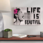 " Life Is Beautiful " by Banksy - Image 6