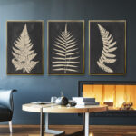 " Linen Fern I " 3 - Pieces - Image 2