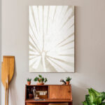 " Linen Tropical Silhouette IV "