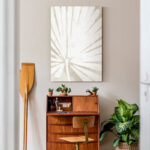 " Linen Tropical Silhouette IV " - Image 3