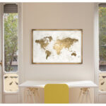 " Mapamundi White Gold " - Image 2