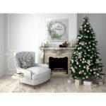 " Merry Christmas Pine Wreath " - Image 3