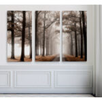 " Misty Road " 3 - Pieces - Image 2