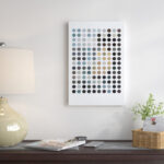" Modern Art - Earthy Dots " by 5by5collective
