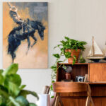 " Mood Indigo III " Painting Print - Image 6