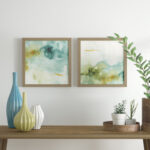 " My Greenhouse Abstract IV " 2 - Pieces