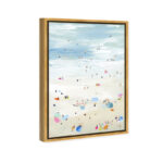 " Nautical And Coastal Tiny People, Cabin / Lodge Blue " by Oliver Gal