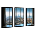 " New York City Window " 3 - Pieces - Image 7