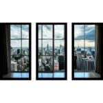 " New York Window " 3 - Pieces - Image 8