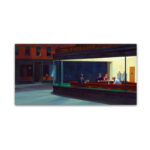 " Nighthawks " by Edward Hopper Painting Print