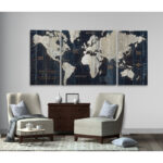 " Ocean Eye I " 3 - Pieces - Image 5