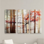 " Orange Awakening " 3 - Pieces - Image 5