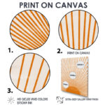 " Orange Sun Print III " - Image 3