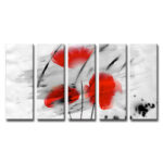 " Painted Petals III " by Tristan Scott 5 - Pieces - Image 3