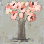 " Pale Rustic Bouquet I " by Victoria Borges Painting Print - Image 2