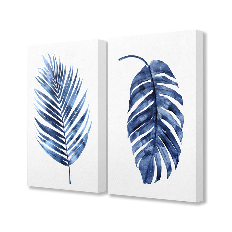 " Palm Frond Plant Duo " 2 - Pieces