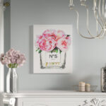" Paris Vase With Pink Peony " by Amanda Greenwood - Image 2