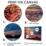 " Peaceful Evening Beach View " - Image 5