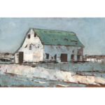 " Plein Air Barn II " by Ethan Harper Painting Print