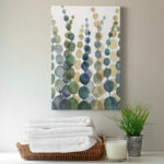 " Pompom Botanical I " Painting Print - Image 8