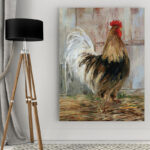" Premium Farmhouse Rooster " by Sally Swatland - Image 5