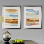 " Puesta De Sol I " 2 - Pieces