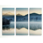 " Quiet Morning " 3 - Pieces Painting Print - Image 3