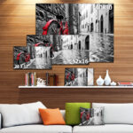 " Retro Vintage Red Bike " - Image 5