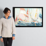 " Rounding The Mark " by Marlene Lawrence - Image 4