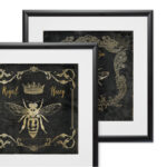" Royal Honey Bee I " 2 - Pieces - Image 6