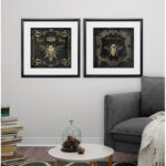 " Royal Honey Bee I " 2 - Pieces