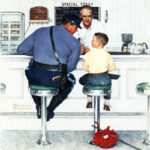 " Runaway " by Norman Rockwell