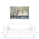 " Sailboats On Water " - Image 3