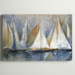 " Sailboats On Water " - Image 5