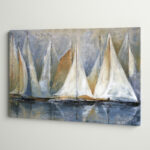 " Sailboats On Water " - Image 6