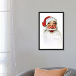 " Santa Claus " by Norman Rockwell