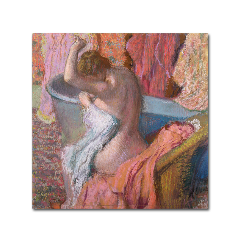 " Seated Bather, 1899 " by Edgar Degas - Image 2