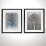 " Silver Tree " 2 - Pieces - Image 5