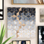 " Soft Blue Cubes " by Elisabeth Fredriksson