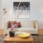 " Soft Blue Cubes " by Elisabeth Fredriksson - Image 3