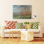 " Spring, 1880 " by Claude Monet Painting Print - Image 4