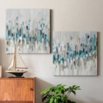 " Staccato Blue I " 2 - Pieces - Image 4