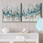 " Staccato Blue I " 2 - Pieces - Image 5