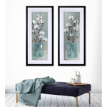 " Stalks Of Cotton " 2 - Pieces - Image 8