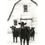 " Standing Around II " by Ethan Harper Painting Print