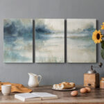 " Still Evening Waters II " 3 - Pieces Painting Print - Image 6