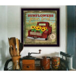 " Sunflowers From The Farm " by Mollie B.